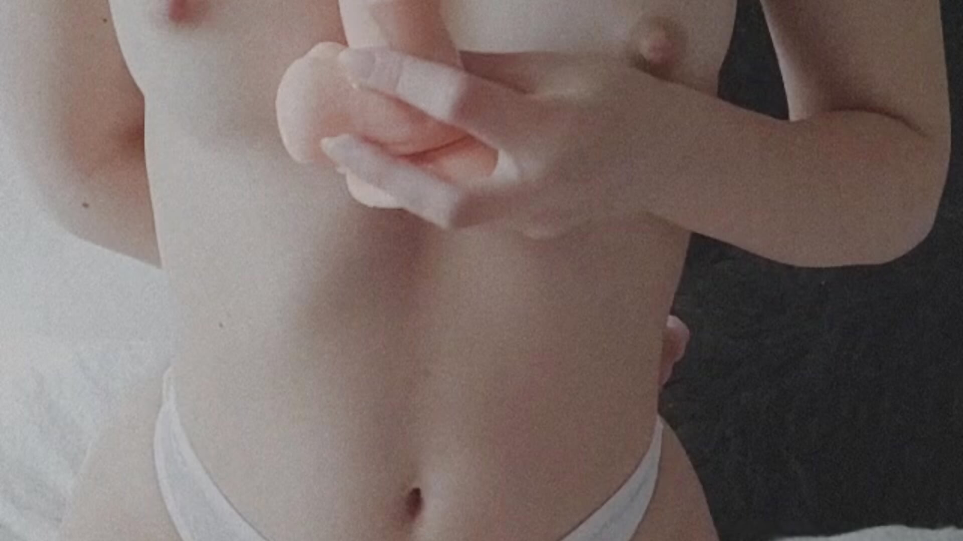 Sucking dildo with much saliva - video by FionaLaNice cam model