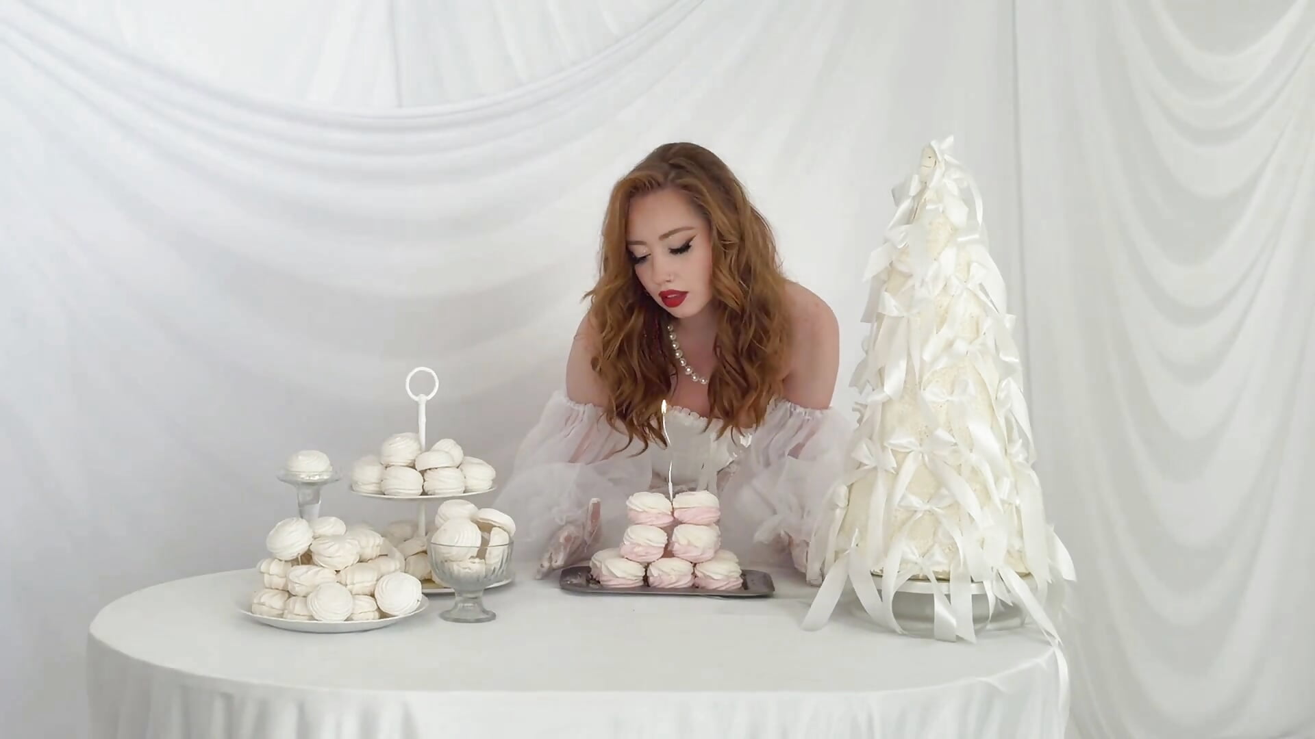 Marshmallow birthday girl! - video by TinaBrook cam model