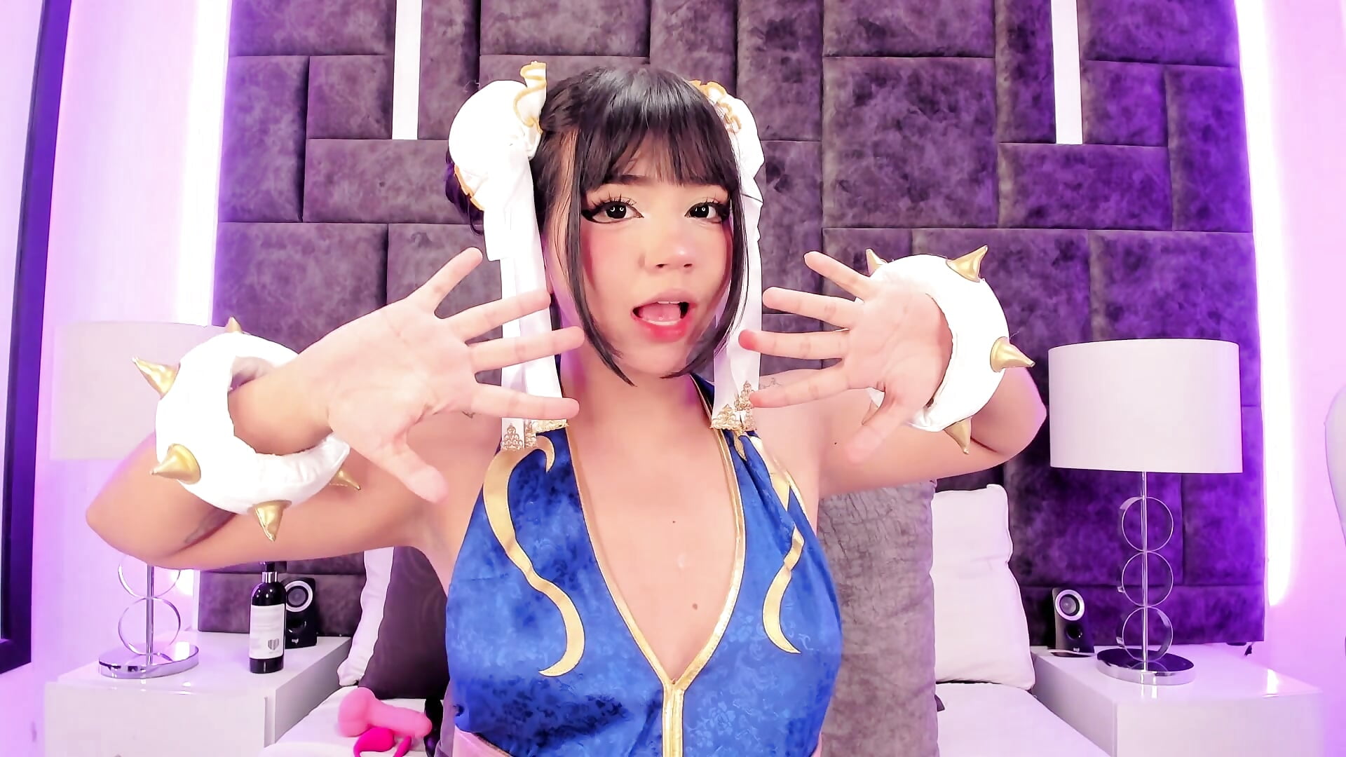 CHUN LI - video by Petit-Rosse cam model