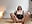 Hot babe ride dildo in leather skirt - clip cu SunriseGuys