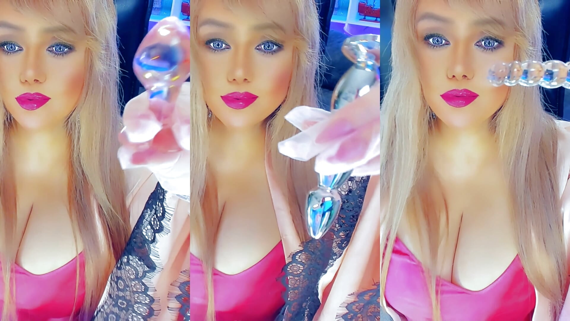 Let me explain which plug is good for your  sissy booty – video od webkamerové modelky Listen2Etername