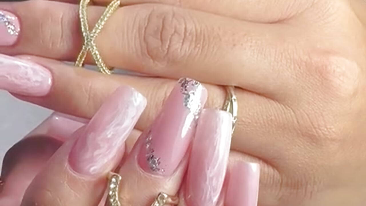 my new nails - video od modelky/modela Gaia_Stone