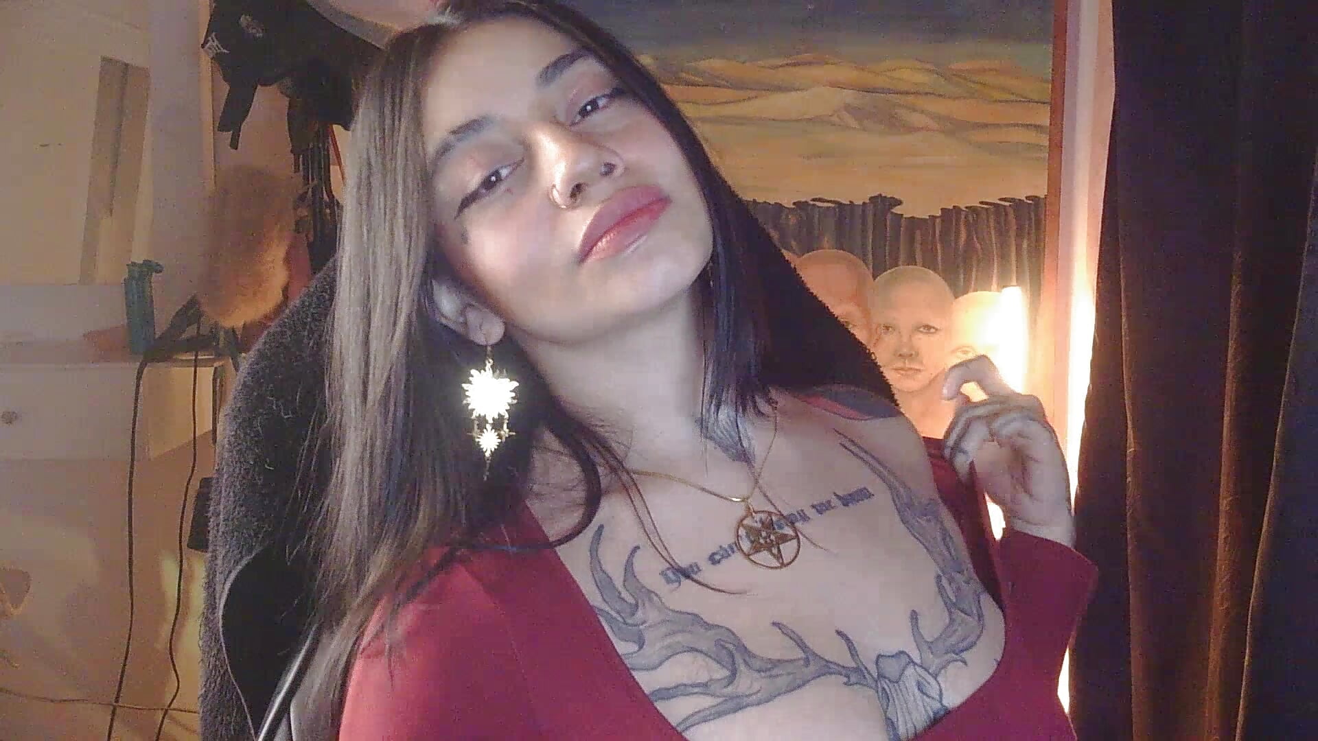 Being sexy on cam - vídeo de la modelo de cam val_bardot