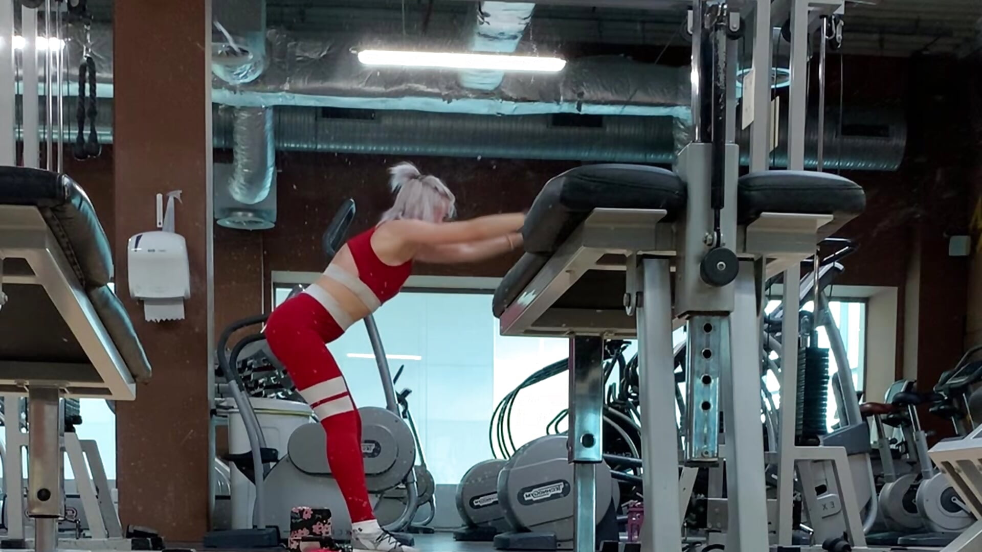 My workout - video by Dina-Light cam model