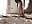 I crush trash in sandals inside the abandoned villa, topless - video by Dina-Light cam model