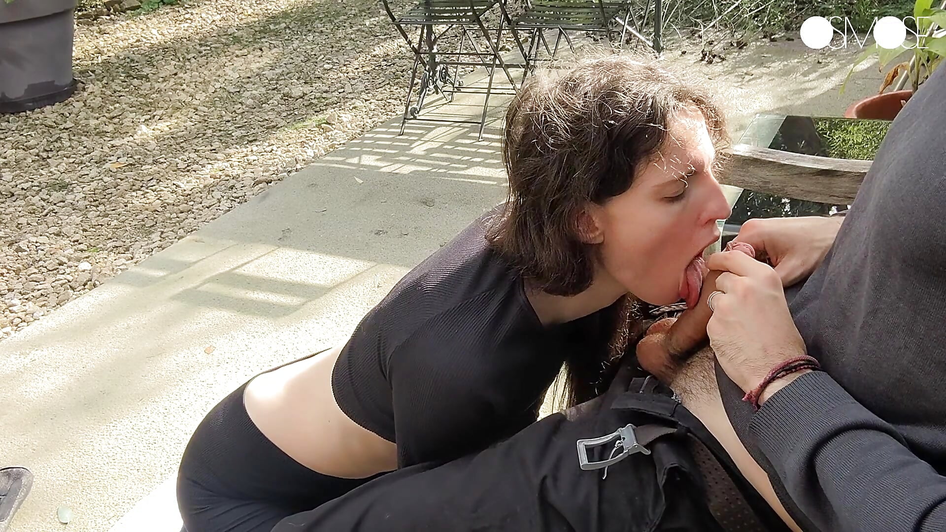 Teaser - Outdoor blowjob - video by -osmose-