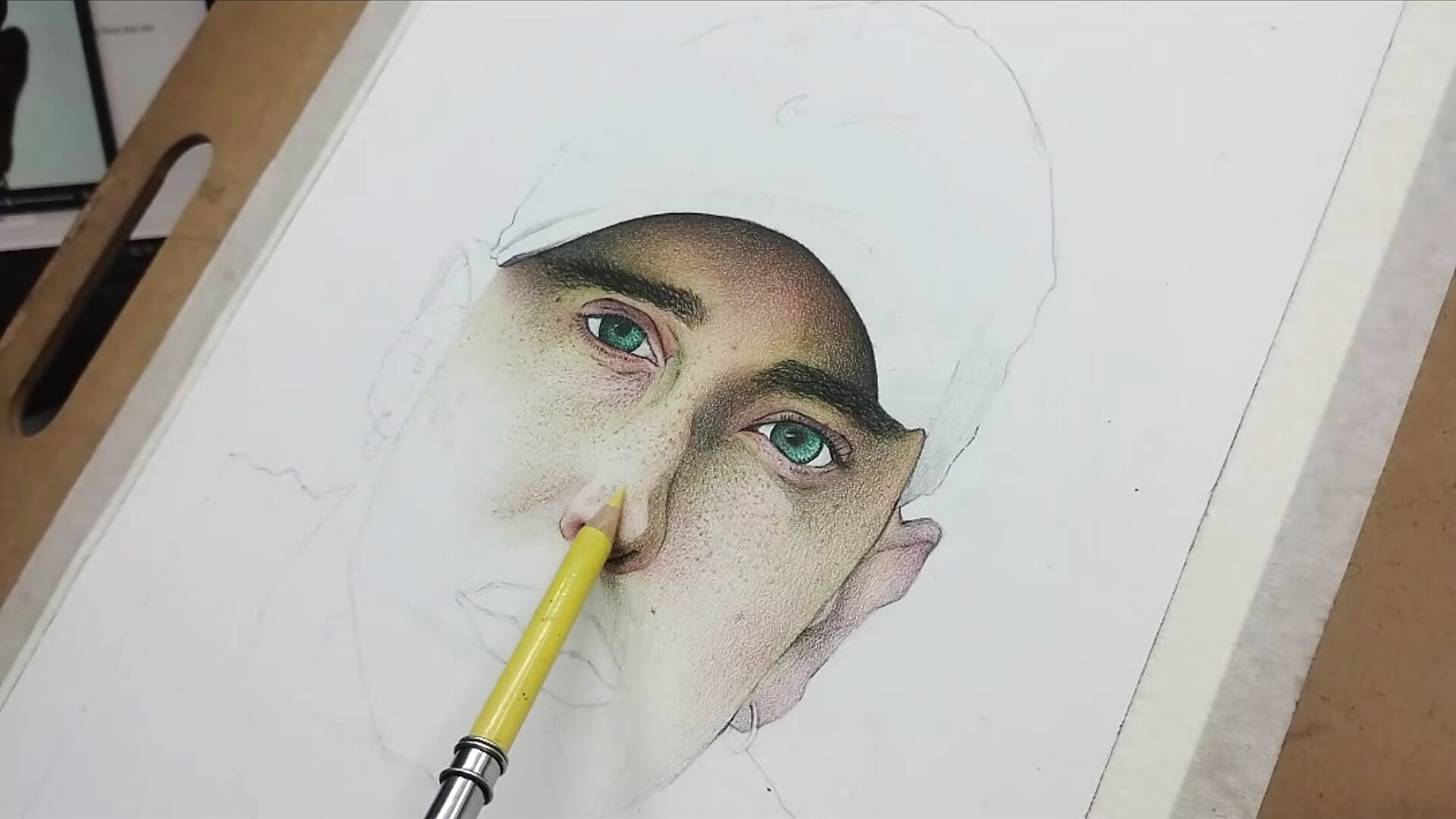 Eminem Portrait - video by color_beat17 cam model