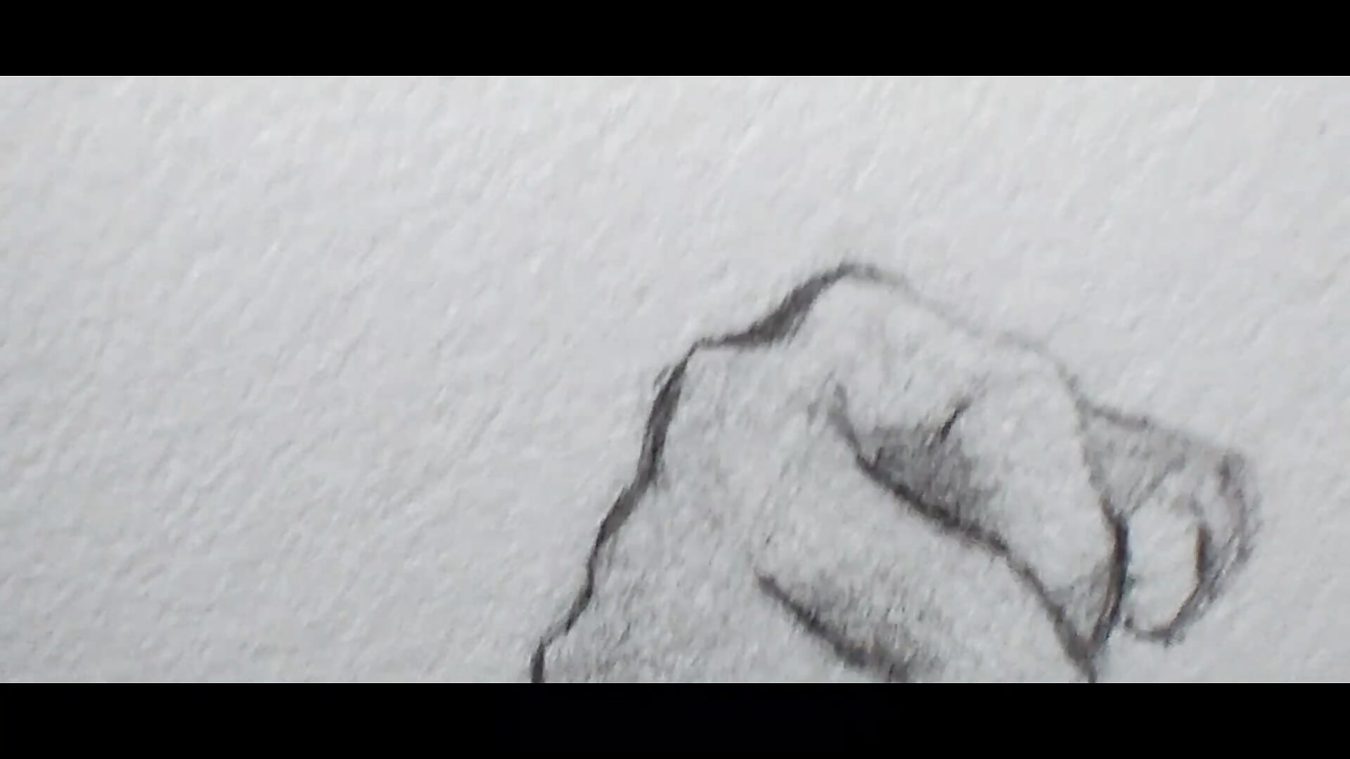 Graphite pencil portrait - video by color_beat17 cam model
