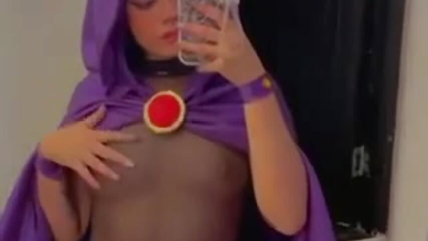 cosplay raven uwu – video od webkamerové modelky CuteDani_