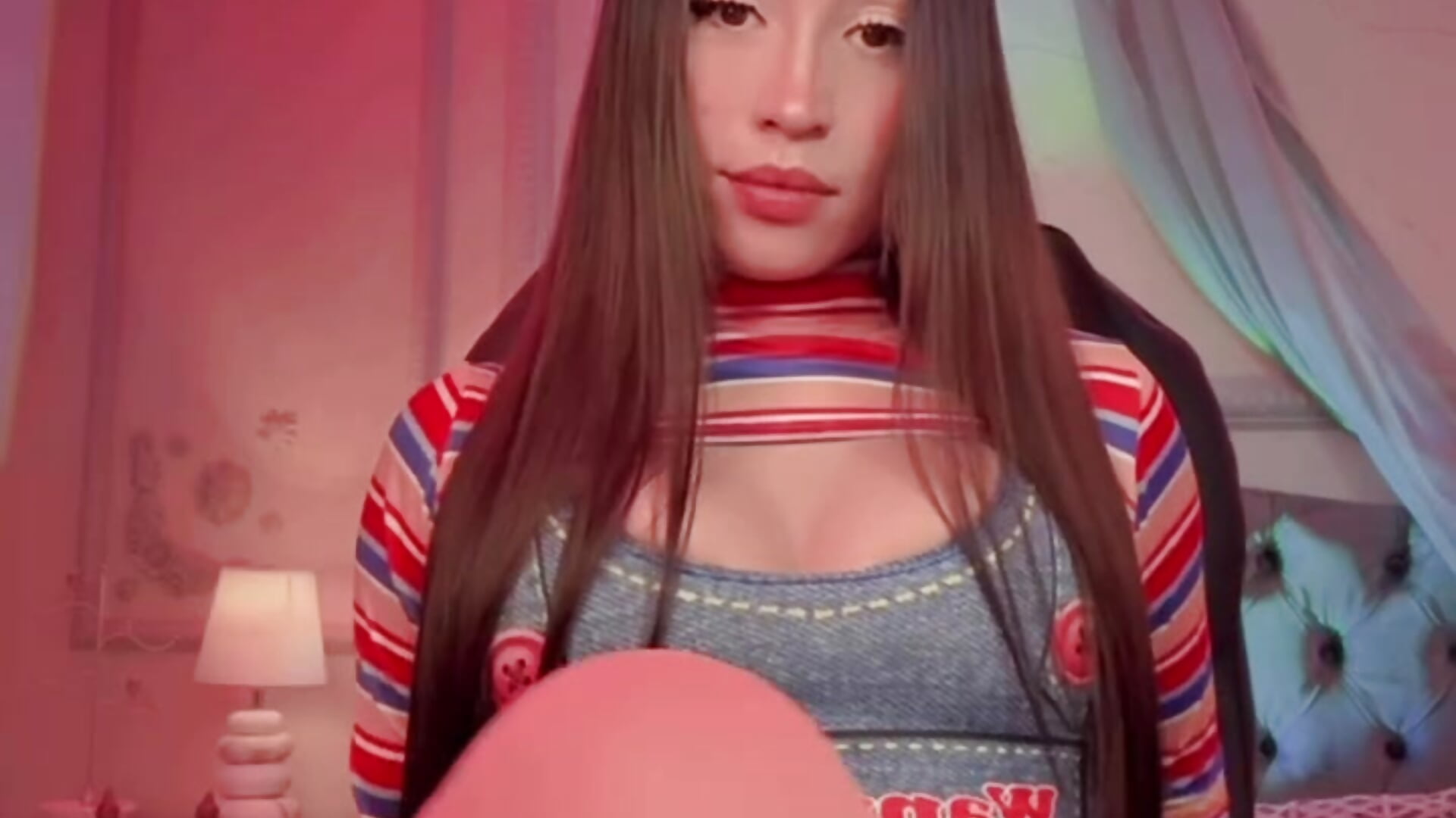 🎃This Halloween, I’m turning into the naughtiest doll! Chucky is in the house and ready to play🎃 - video by maggietime cam model