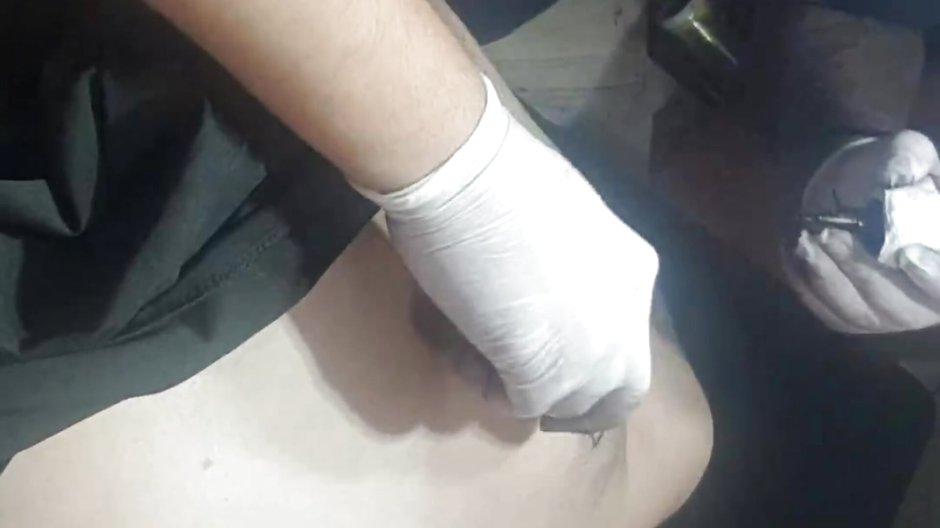 tattooing my tits for the first time - video by hadidgigi cam model