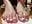 My feet play with milk - video by NebetColin cam model
