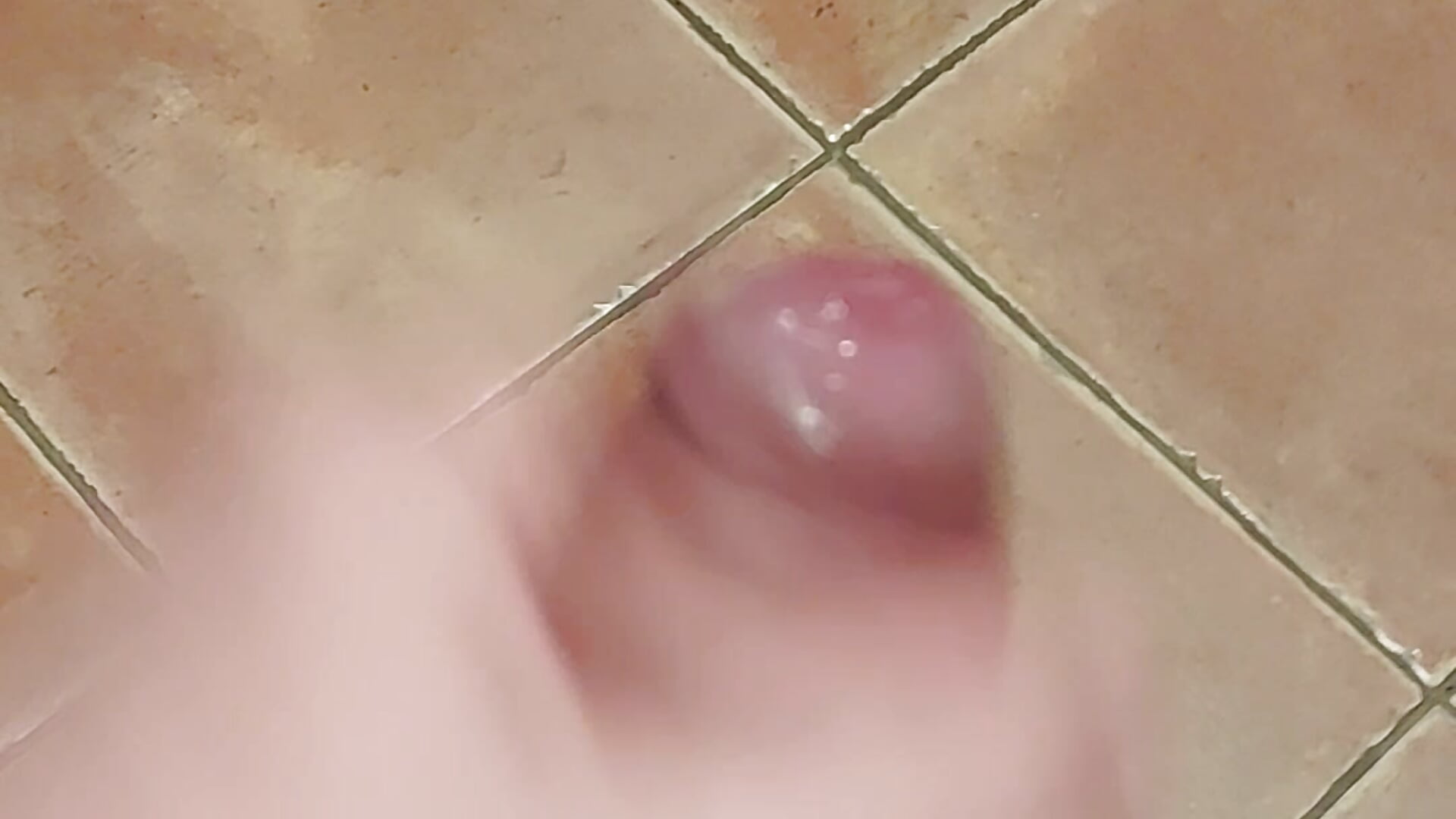 Cum on the floor