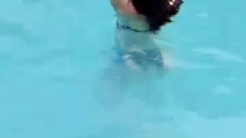 💙Fun in the Pool 💙 - video by morticia_milf cam model