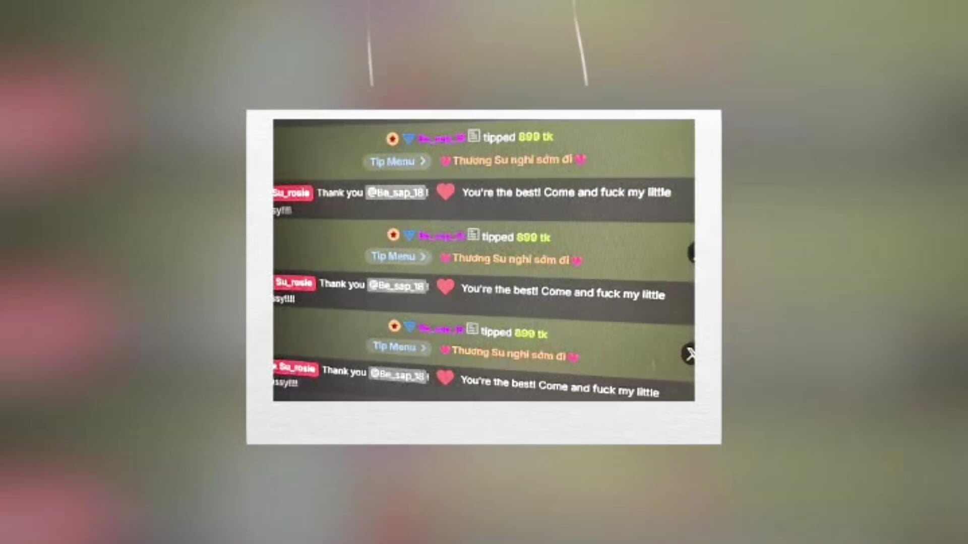 Quà em nhận rồi... khi nào anh nhận em😝 - Su_rosie主播的视频