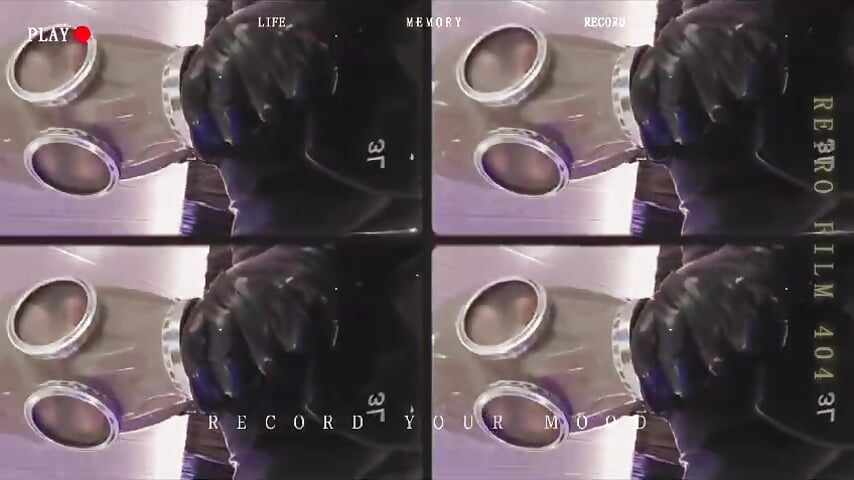 Latex, BDSM gas mask - video by LatexDevil_Blondie cam model