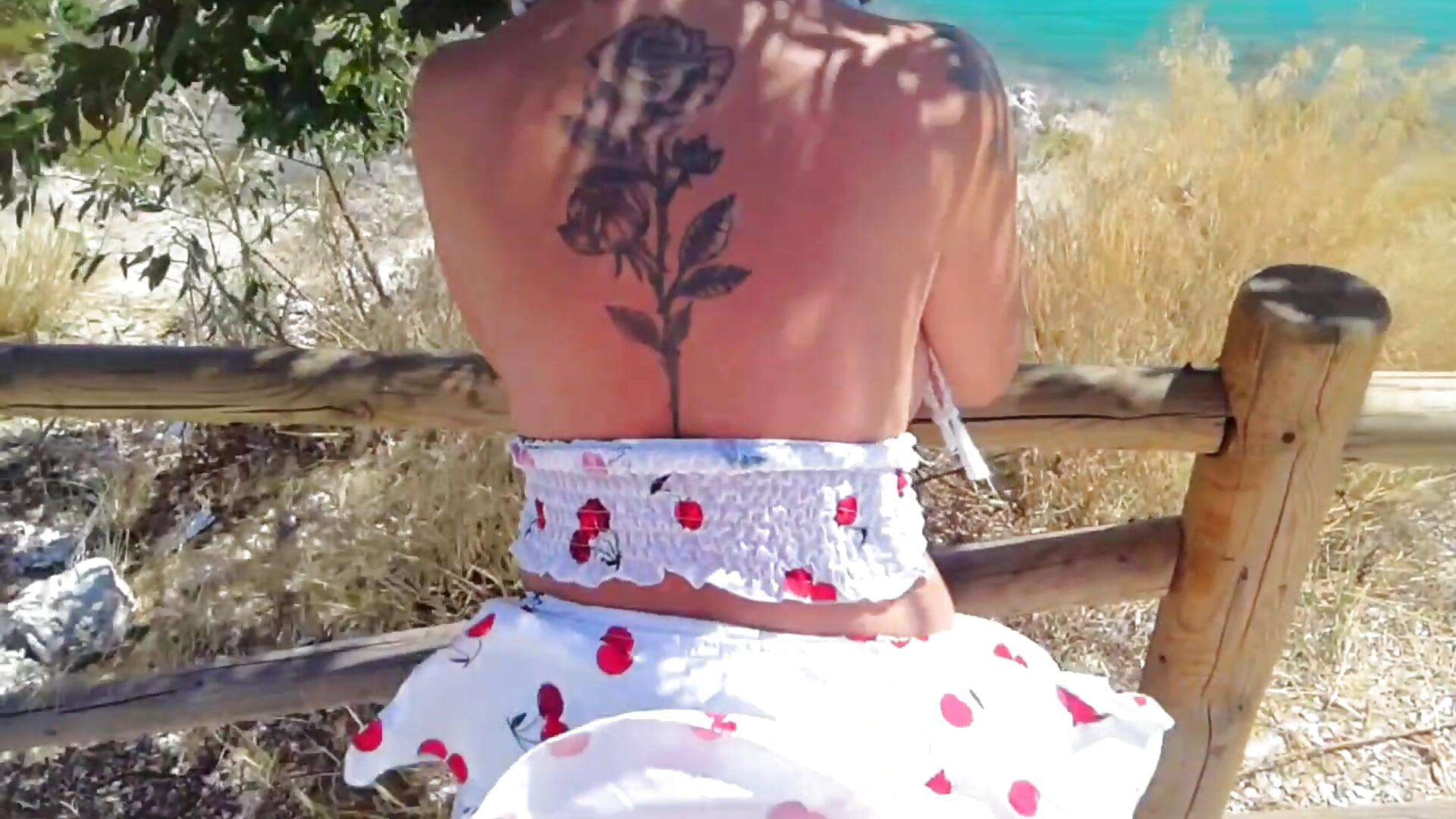 Geiler outdoor doggy fuck with facecum - فيديو من Jassy_Foxy موديل الكام