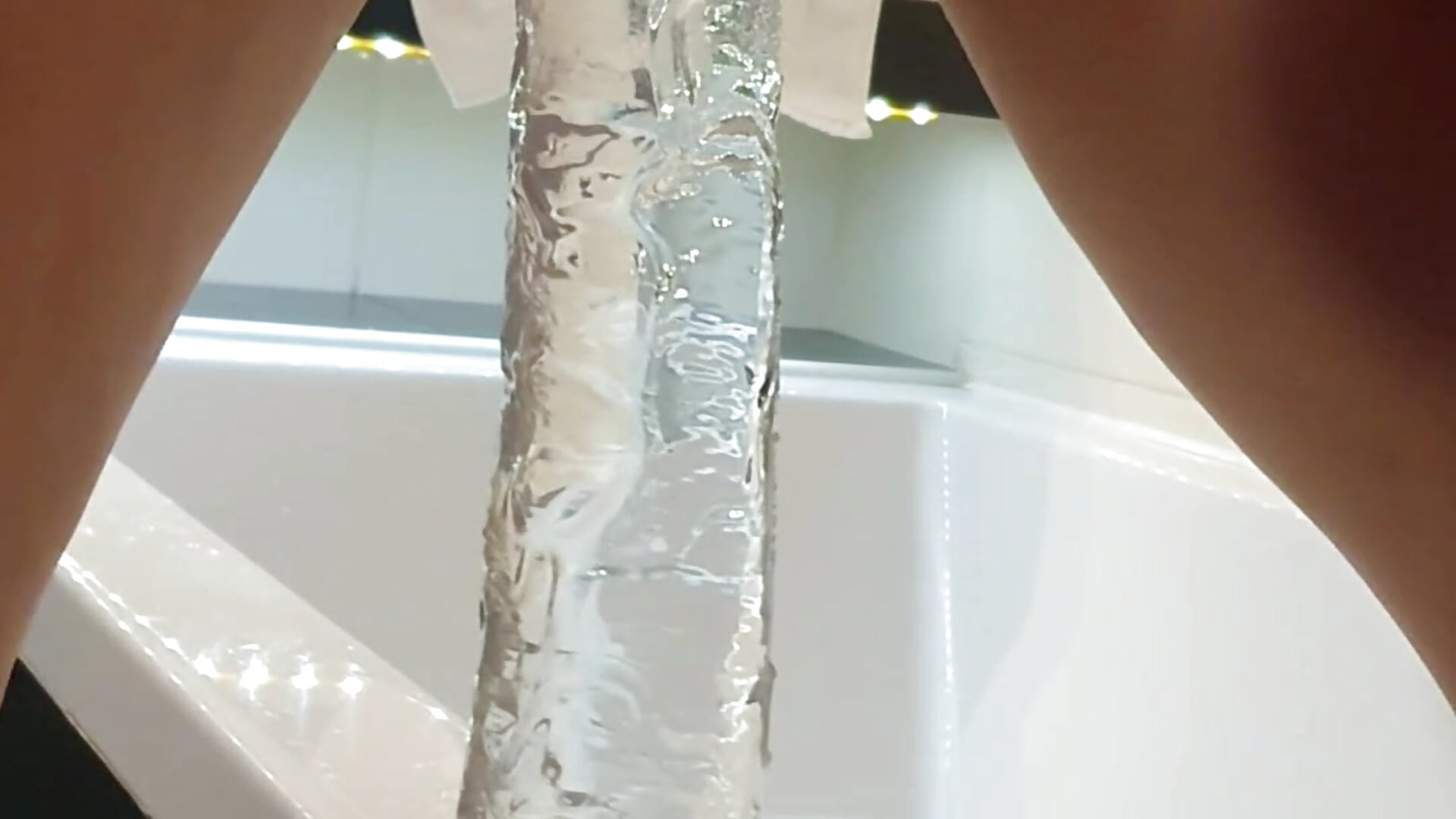 30 x 6 cm geritten und dabei angewichst - video by Jassy_Foxy cam model