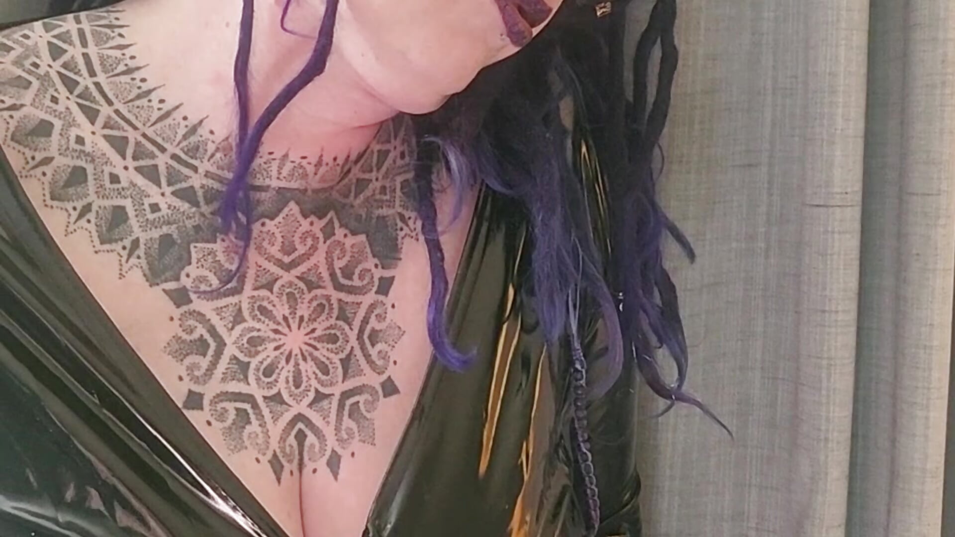 Using my Fuck machine standing up