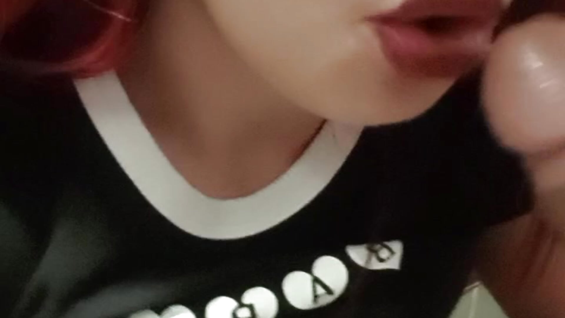 Dirty cum in mall
