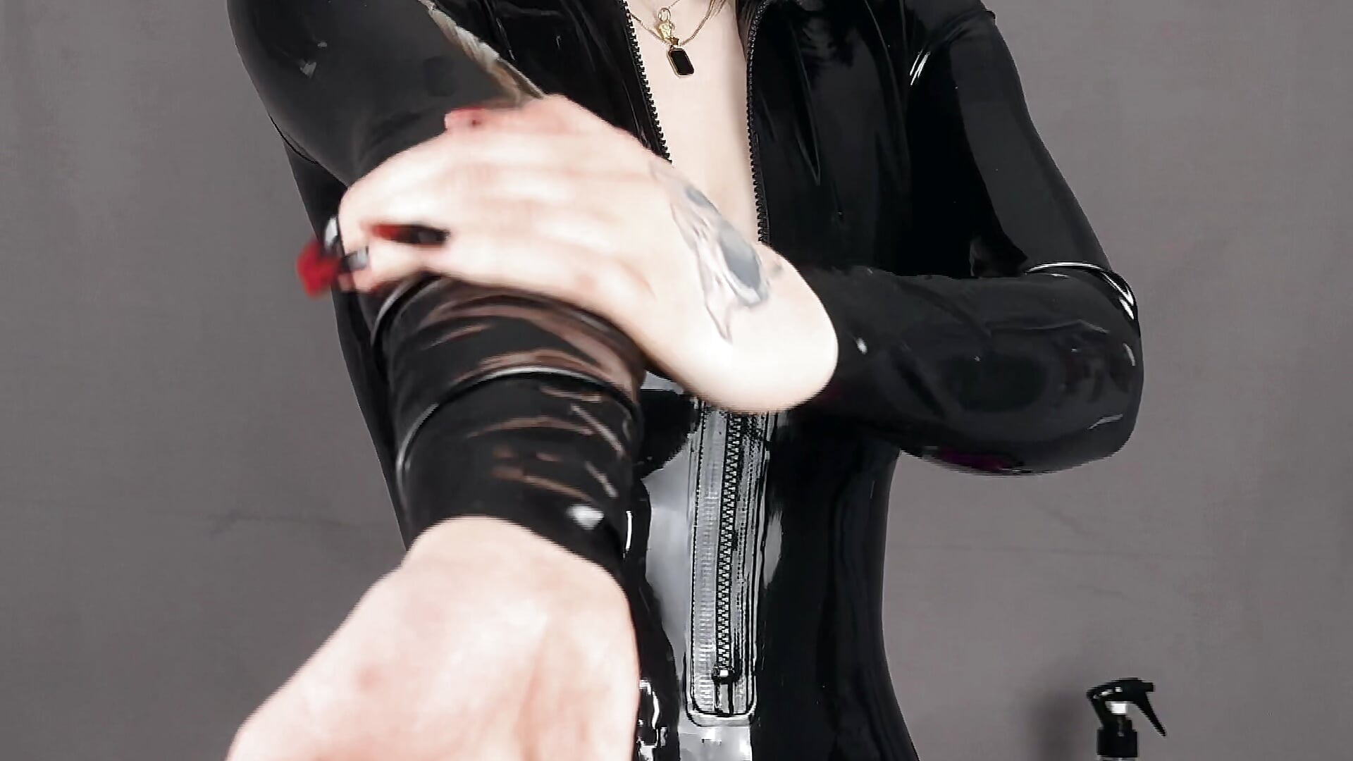 🔉 Latex Catsuit ASMR 🔉