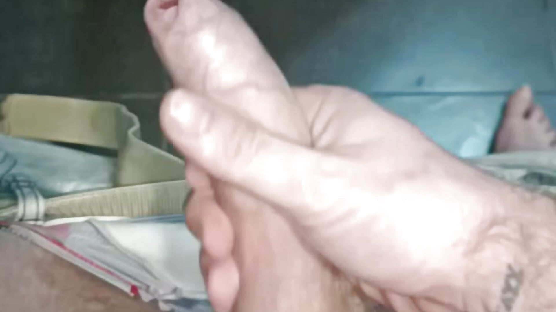 MY HANDJOB & CUMSHOT   ⟩  #slowmotion - vídeo de la modelo de cam VARGAcz