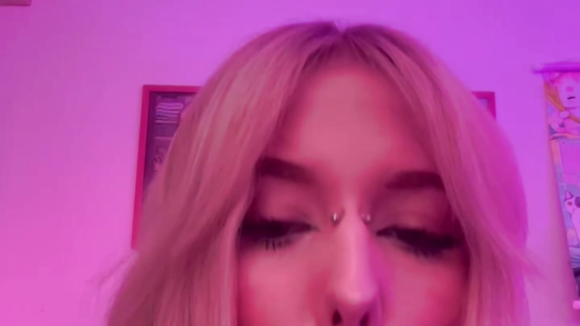 Sloppy bj with ahegao