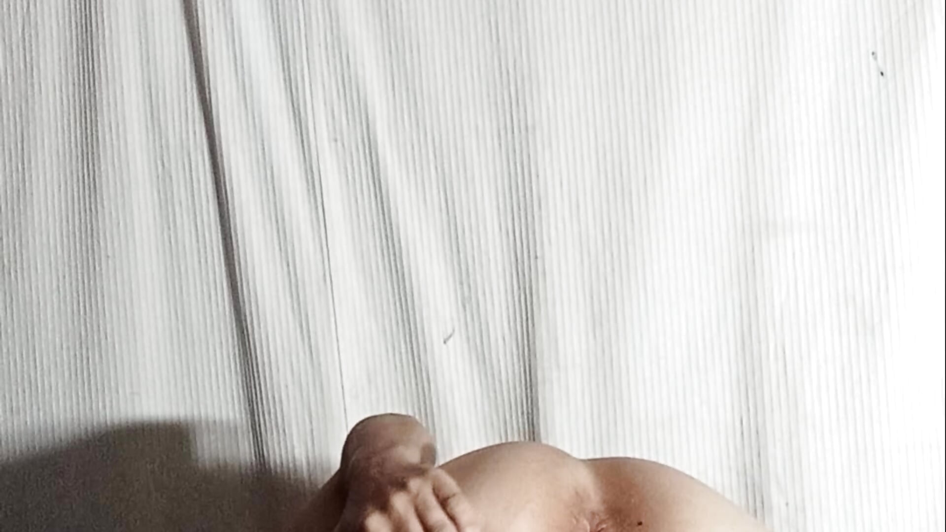 Rubbing the pussy and playing