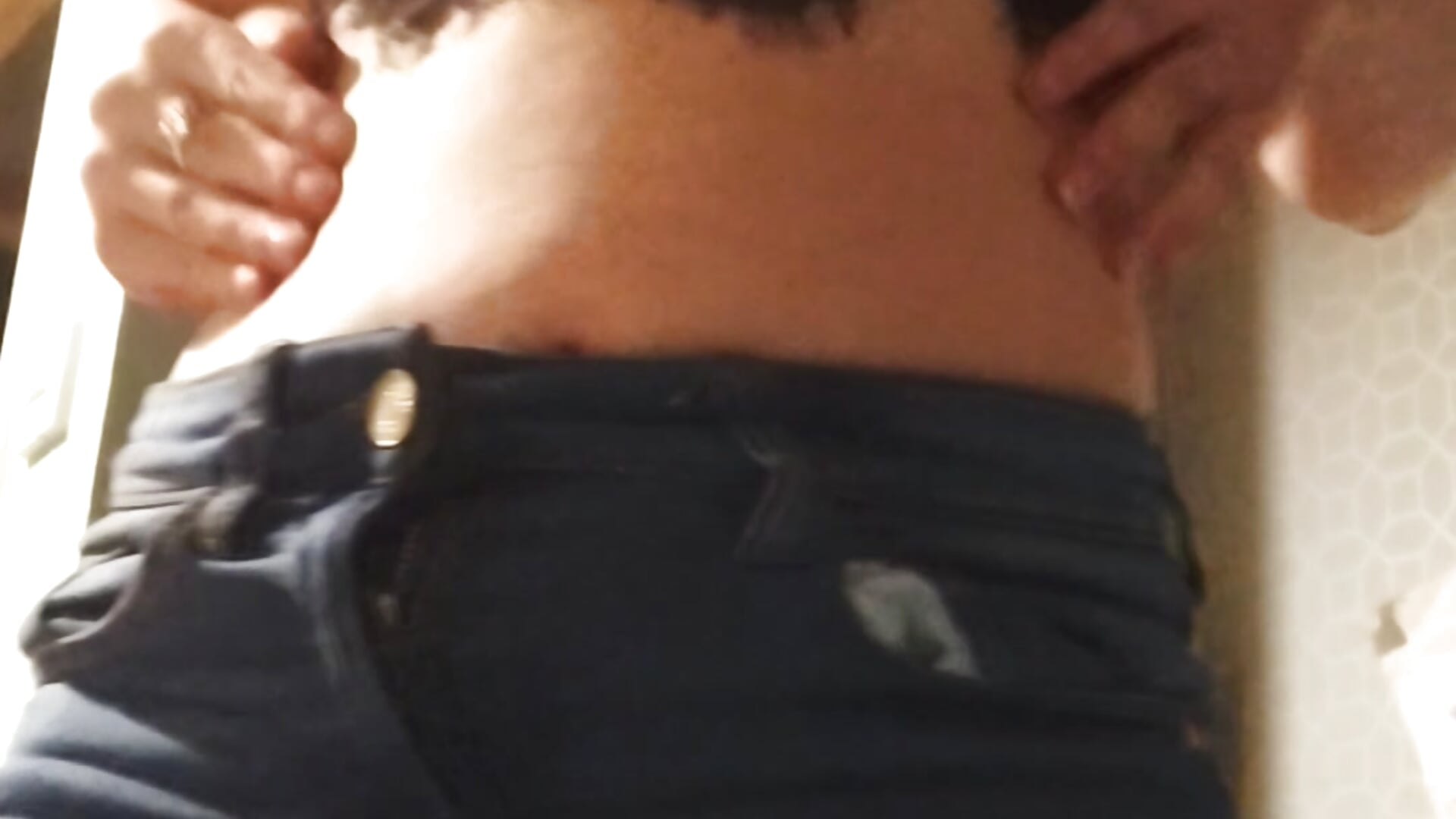 Boob tease