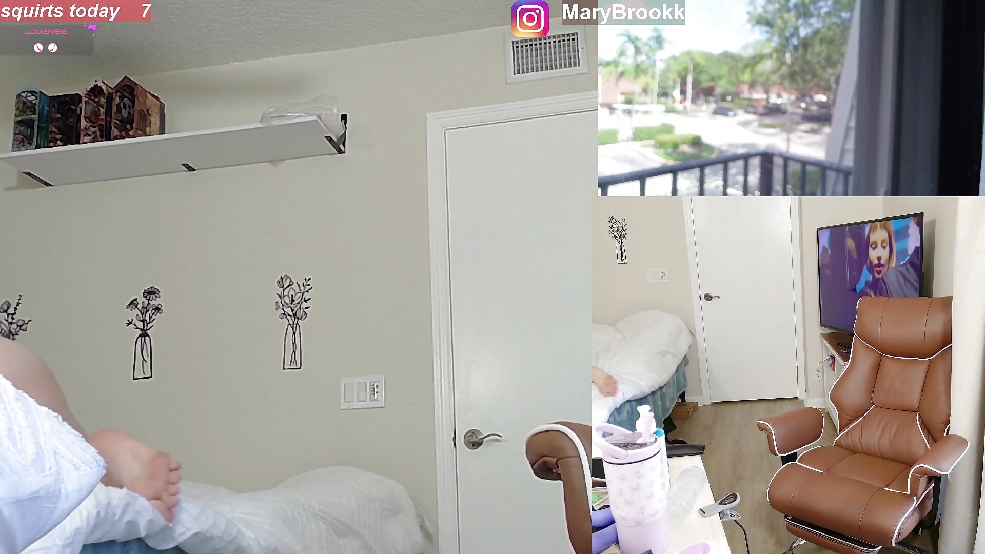 making bed - cervix fuck+creampie glone - MaryBrook1主播的视频