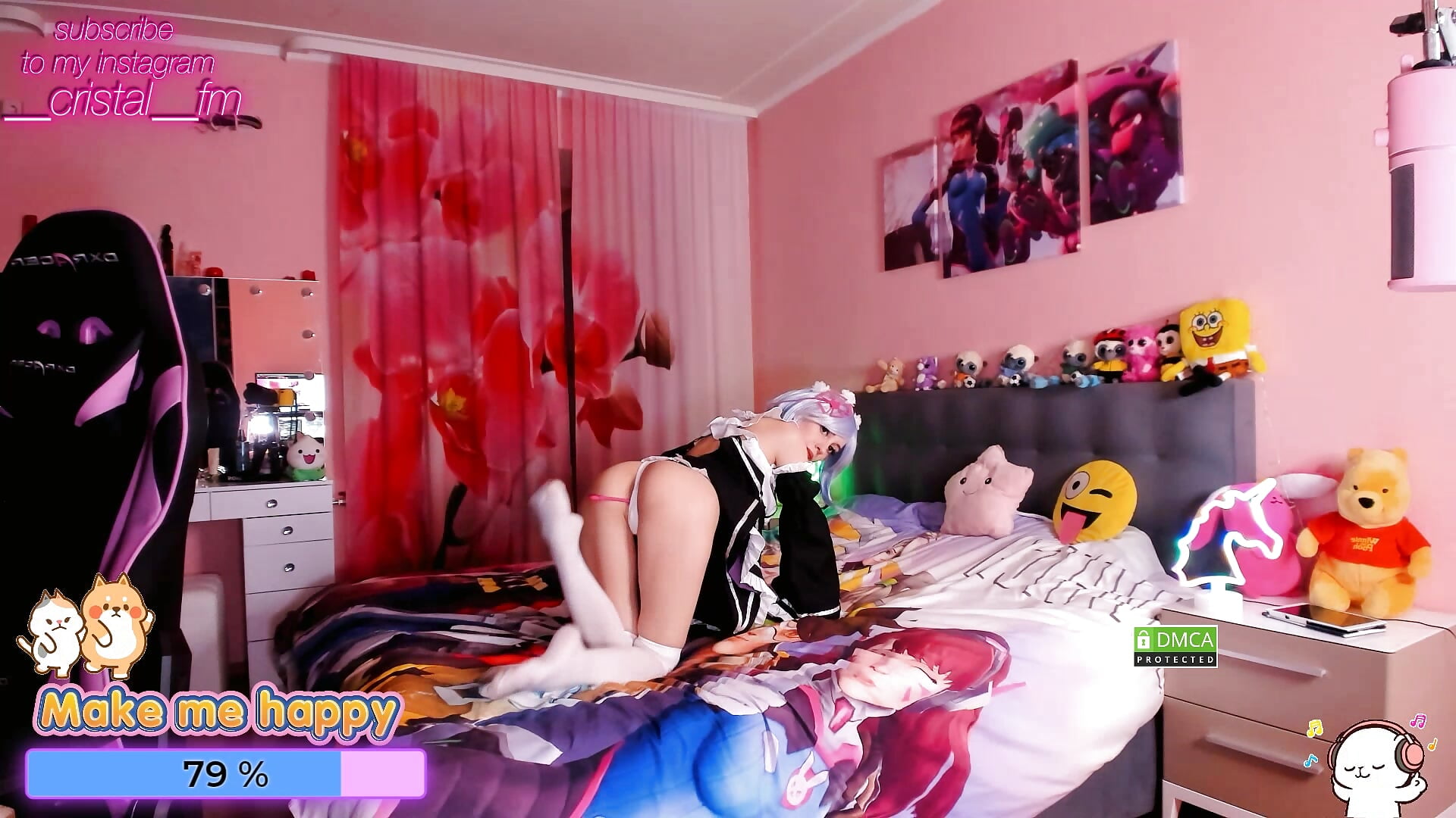 I dance in cosplay (Rem) - video by Lalalalussa