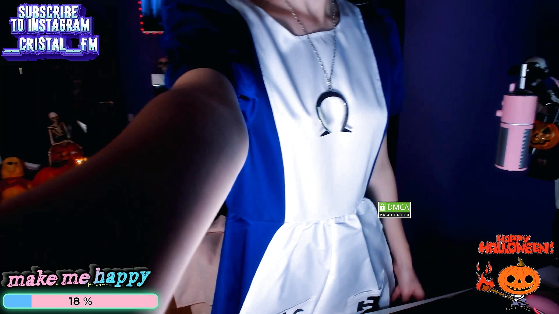 Halloween atmosphere + cosplay 2020-10-31_20-11-16 - video by Lalalalussa