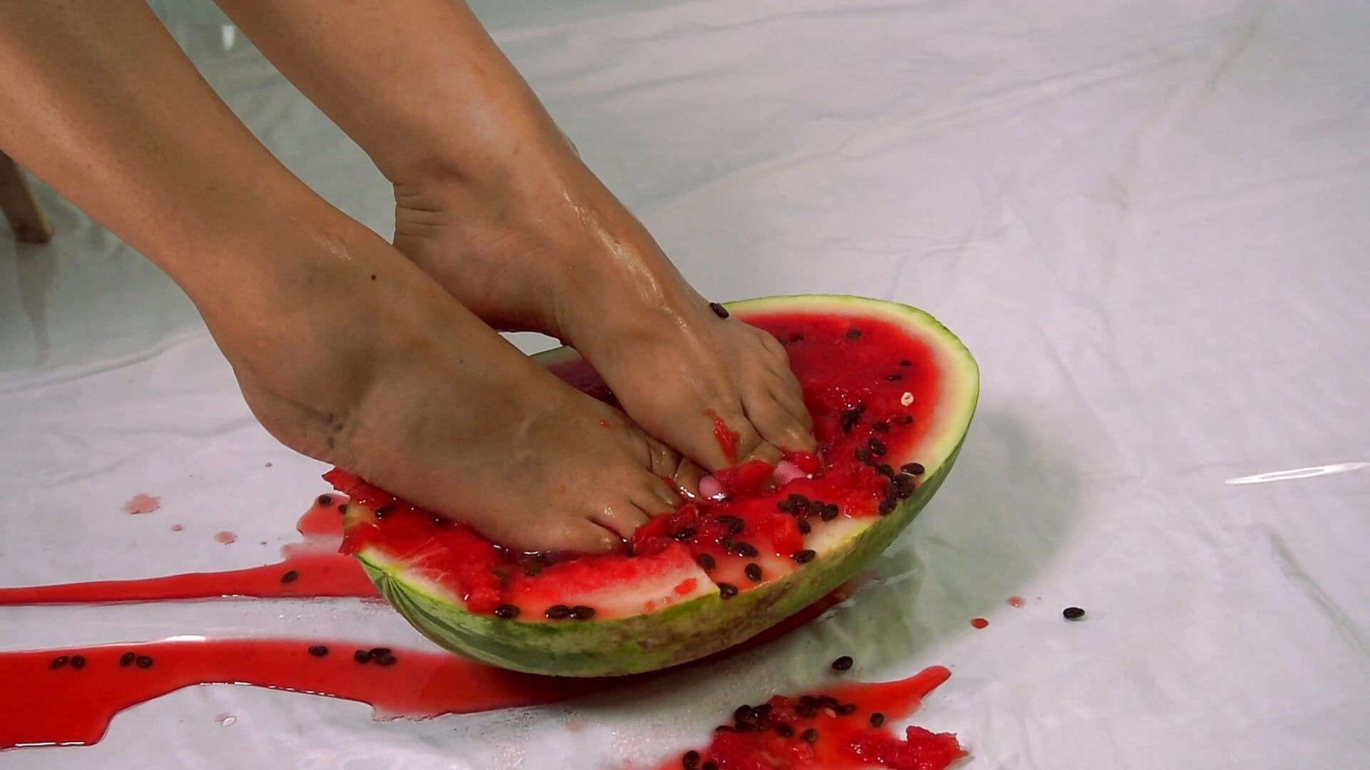 Foot fetish - video by mia_colin1_ cam model