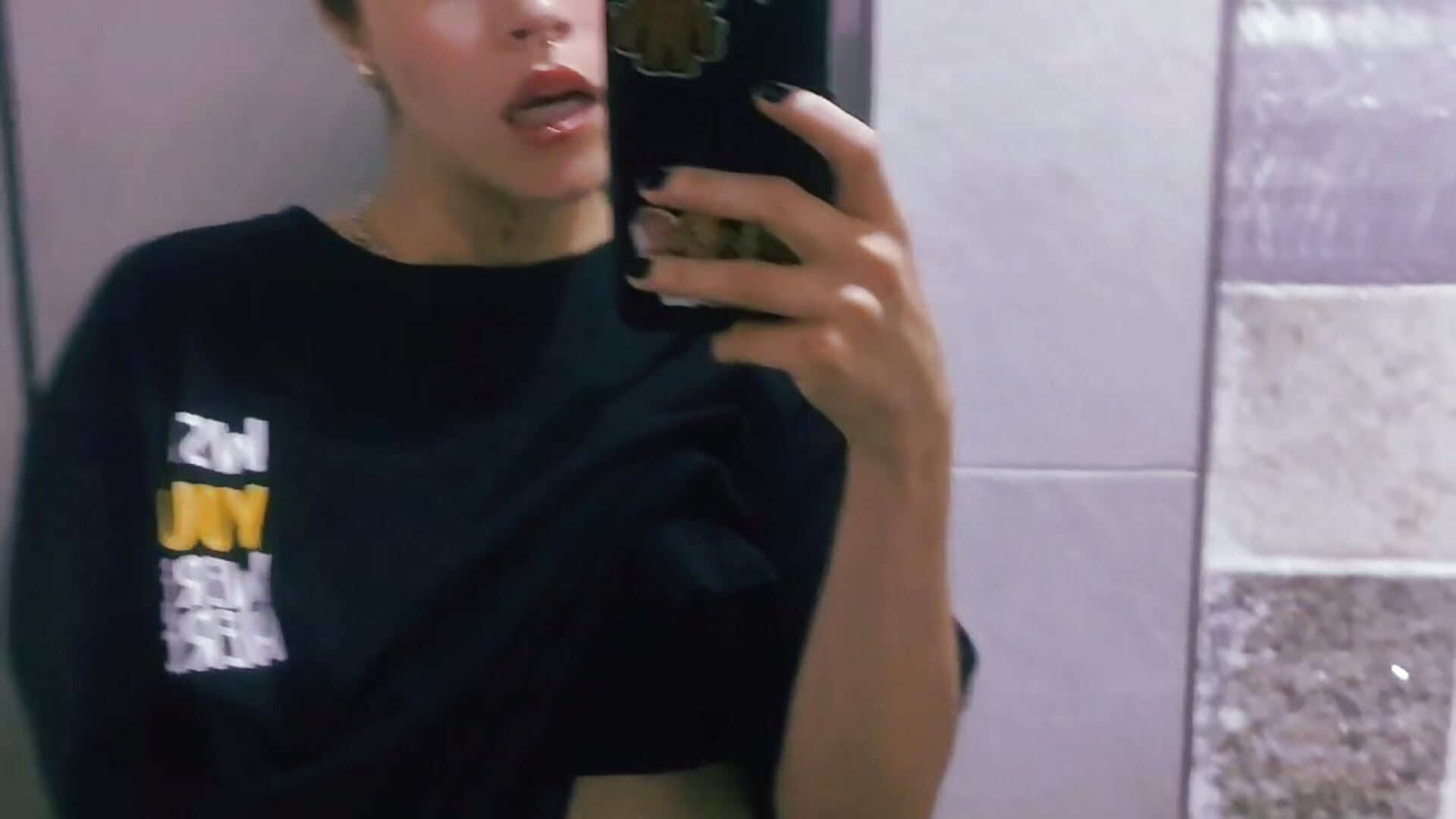 In the disco bathroom - video by lena_c_x cam model