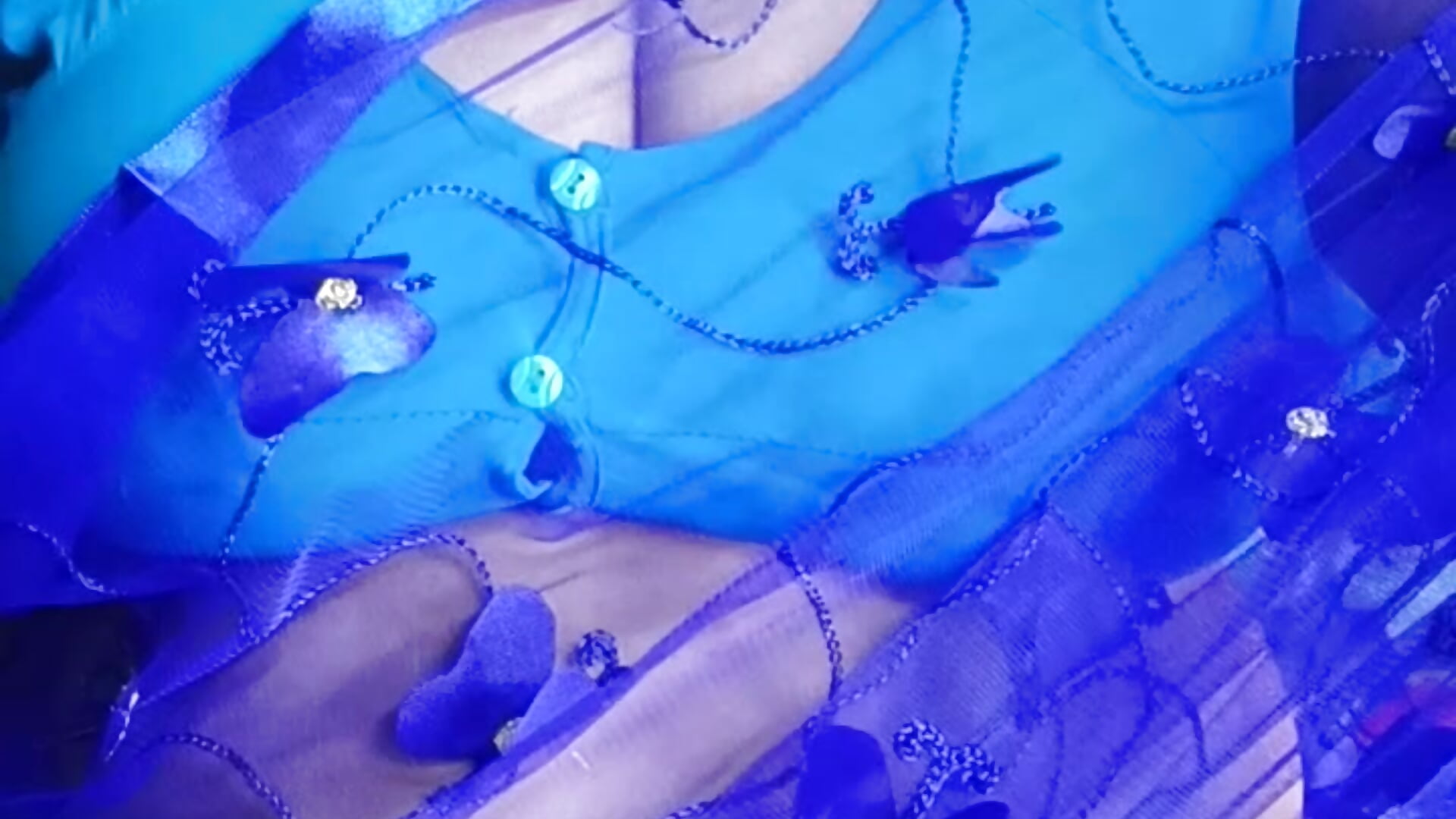 New blue  sarees