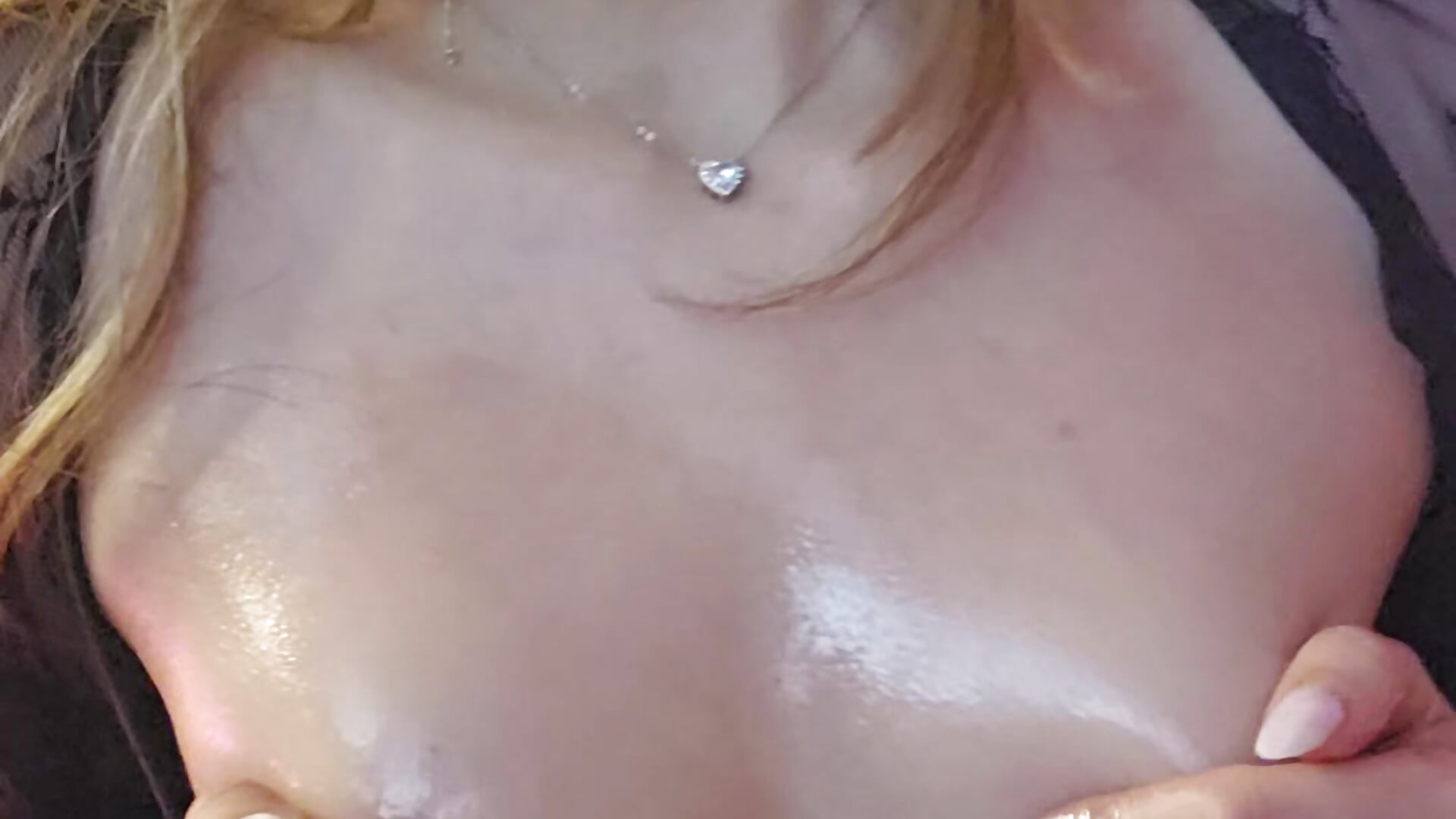 Oil and cream titties