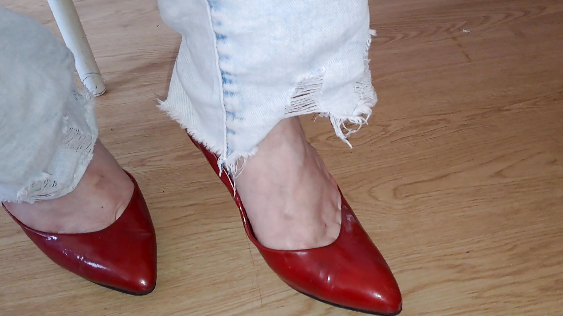Meine bösen Füsse - dominantes sadistisches necken