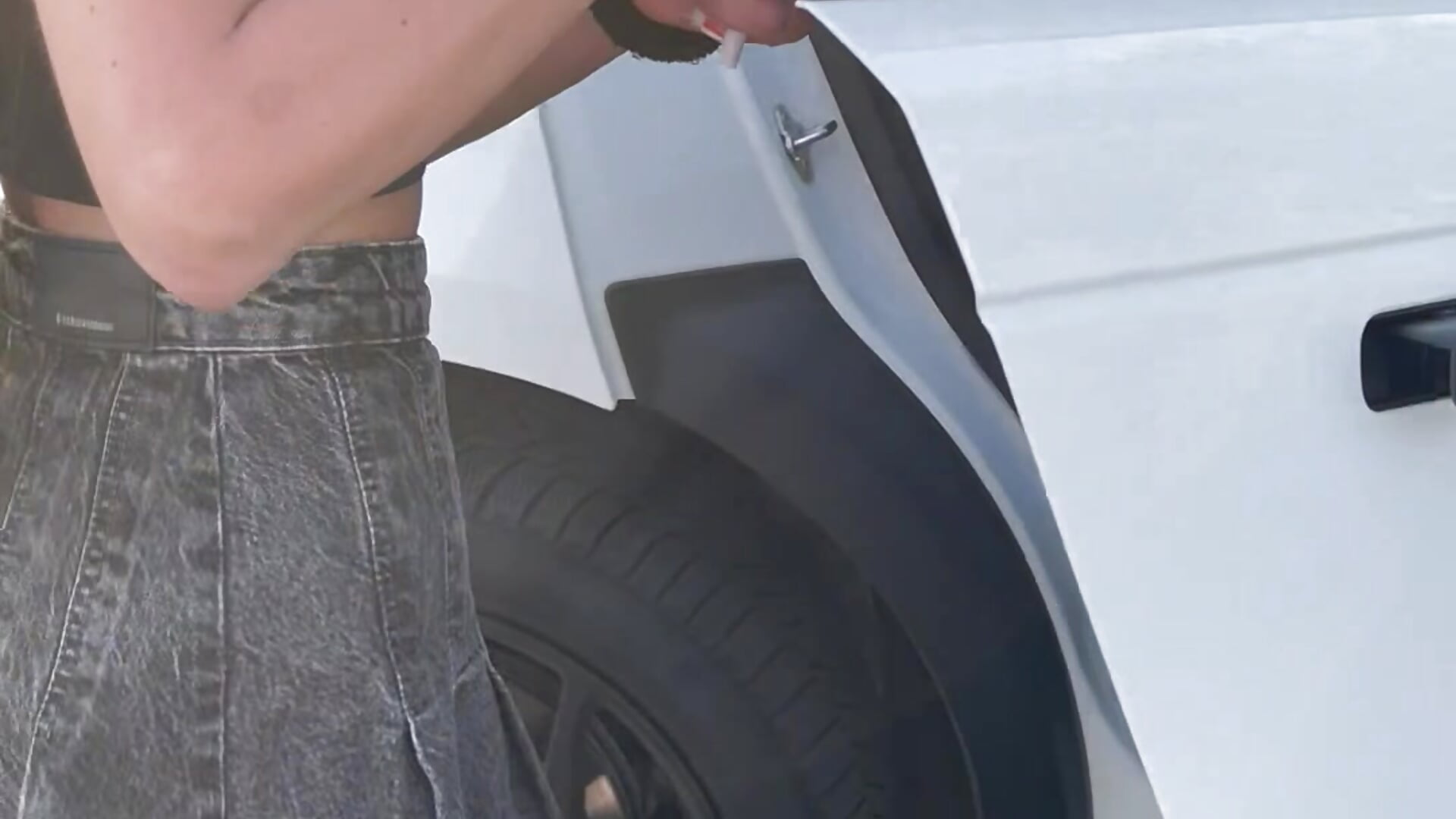 Public upskirt - vídeo de CuteElisen modelo de câmara
