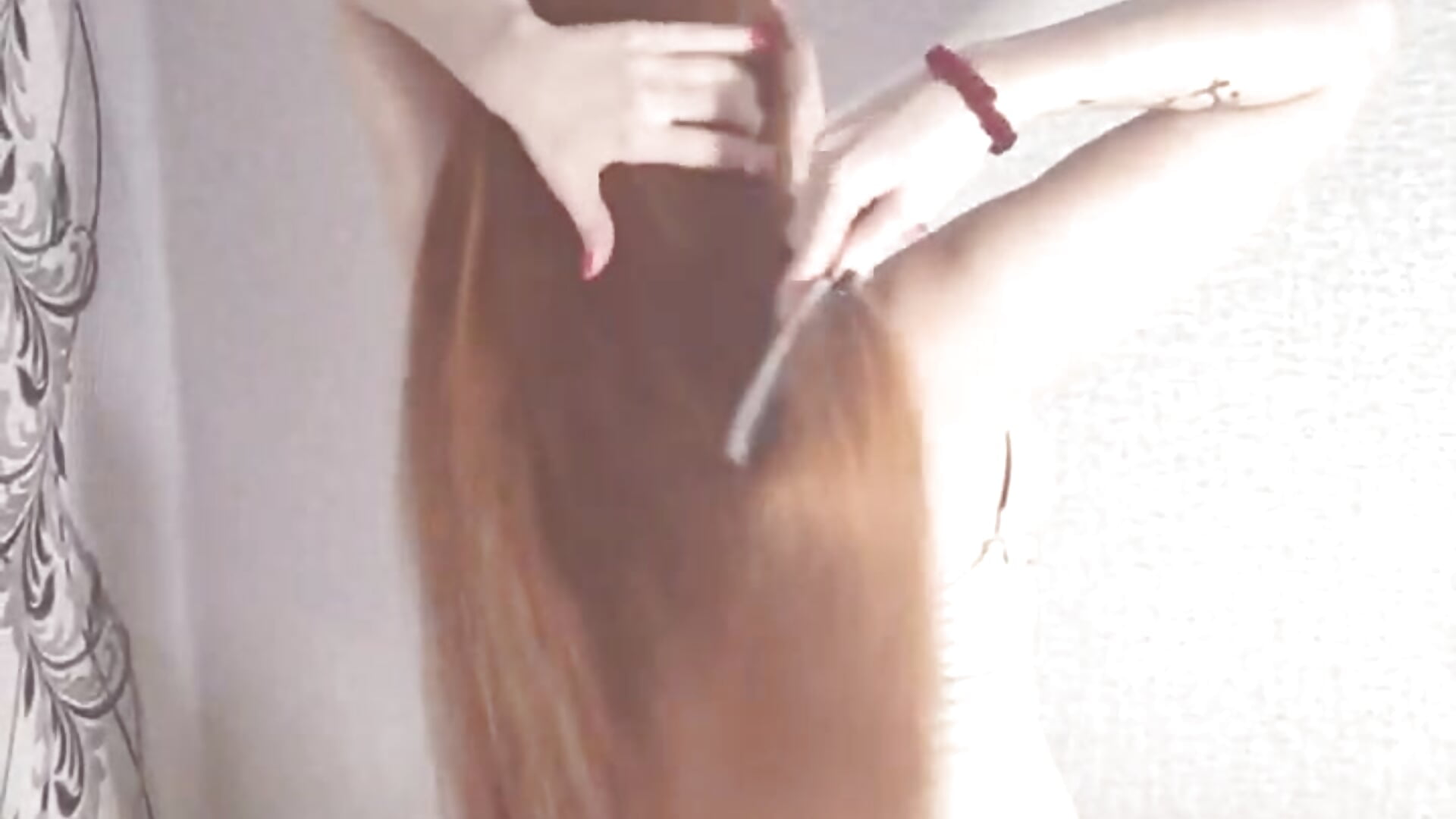 hair - video by Aliceginger99 cam model
