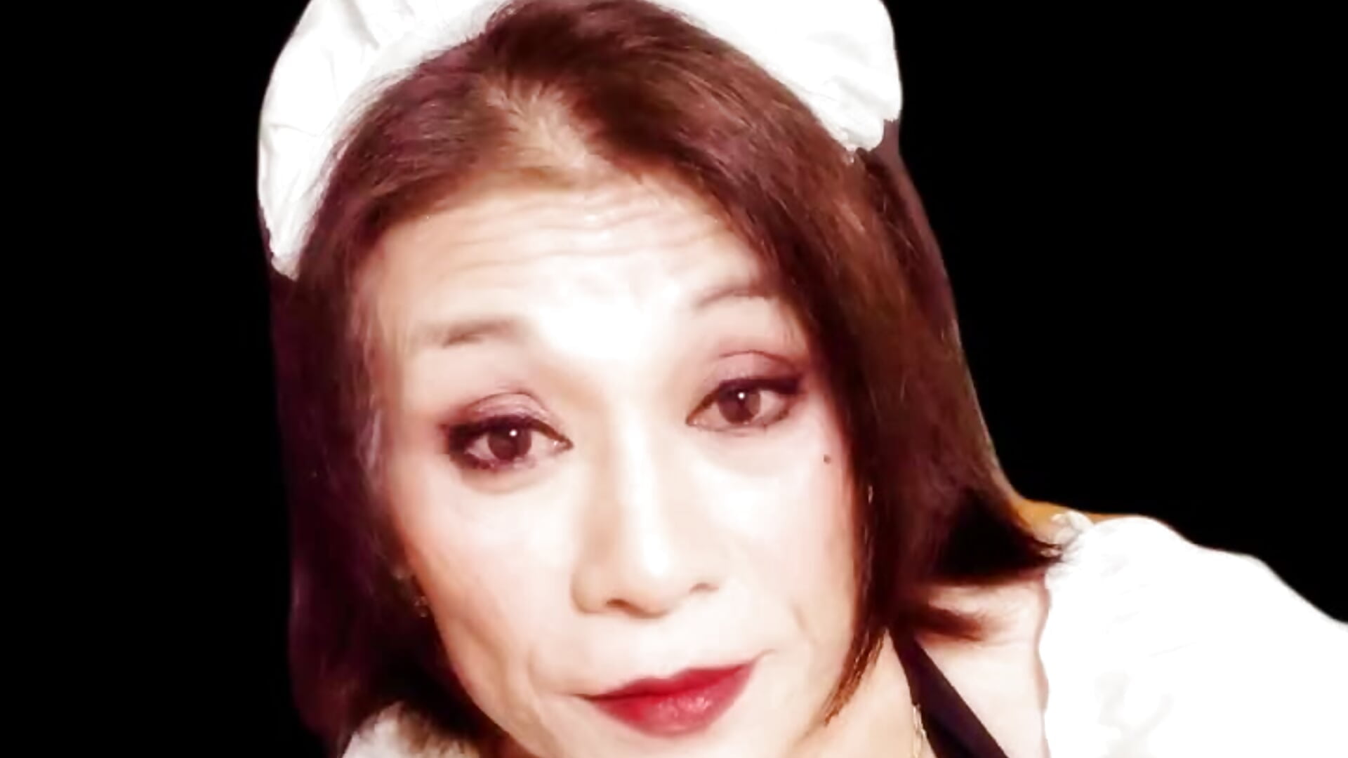 熟女装子 おばちゃん系がメイドに なってみた🤭 #おばちゃん女装専必見 - video by youkichan cam model