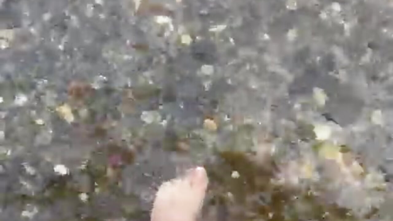 my sexy feet in the clear water🩵