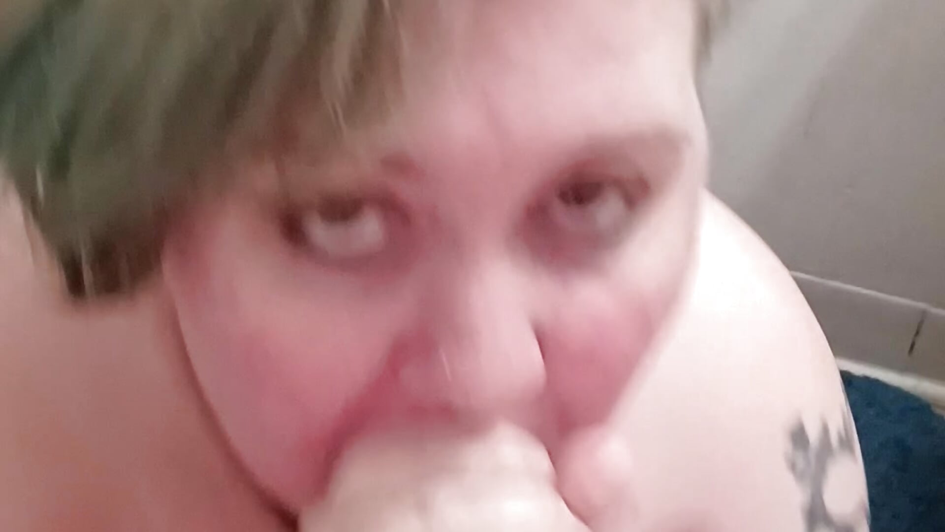 Wife close up Blowjob