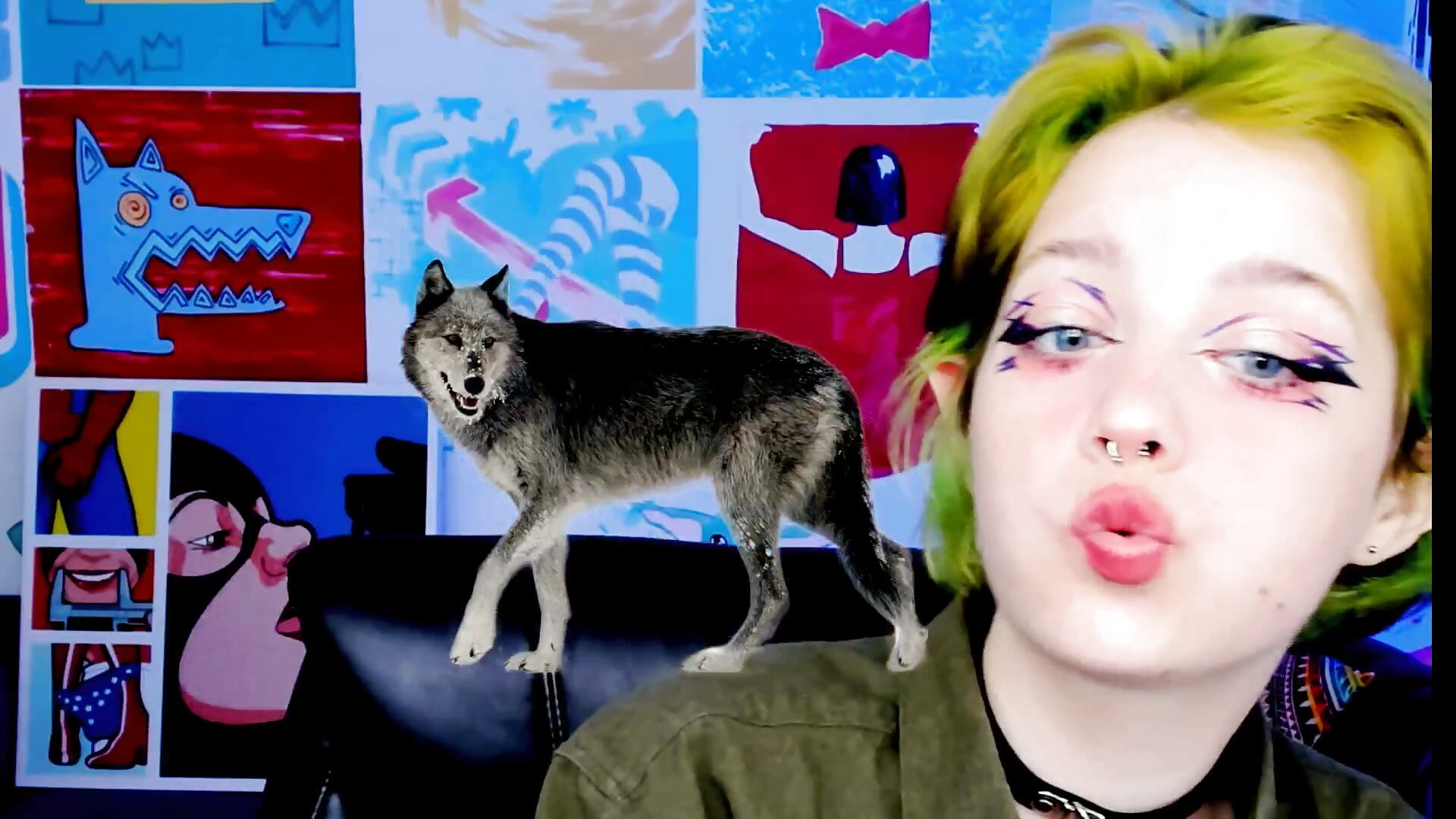 I'll blow it away - video by LittleMegatron cam model