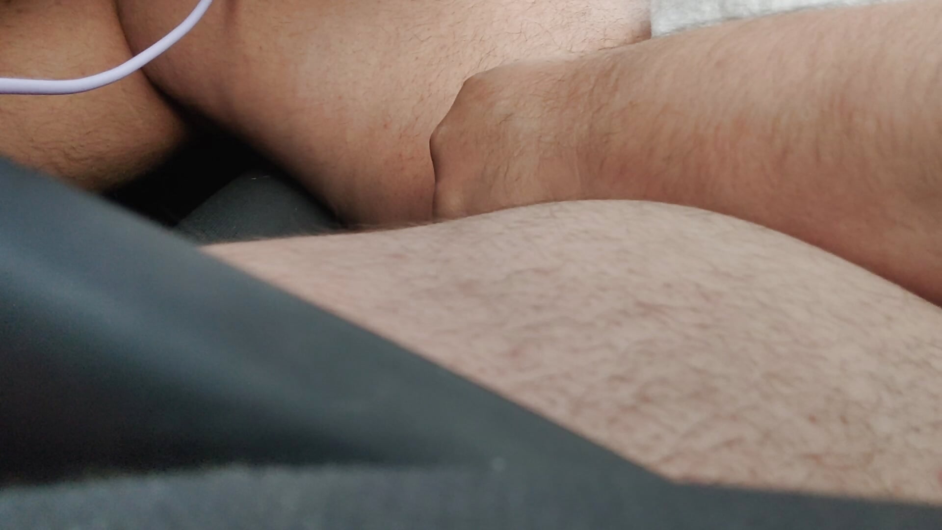 Private Road Driving with a Stuffed Boy Pussy