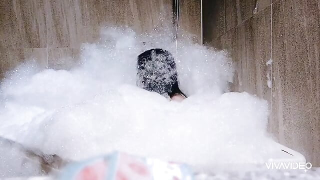 🤍거품 목욕🤍 🛁