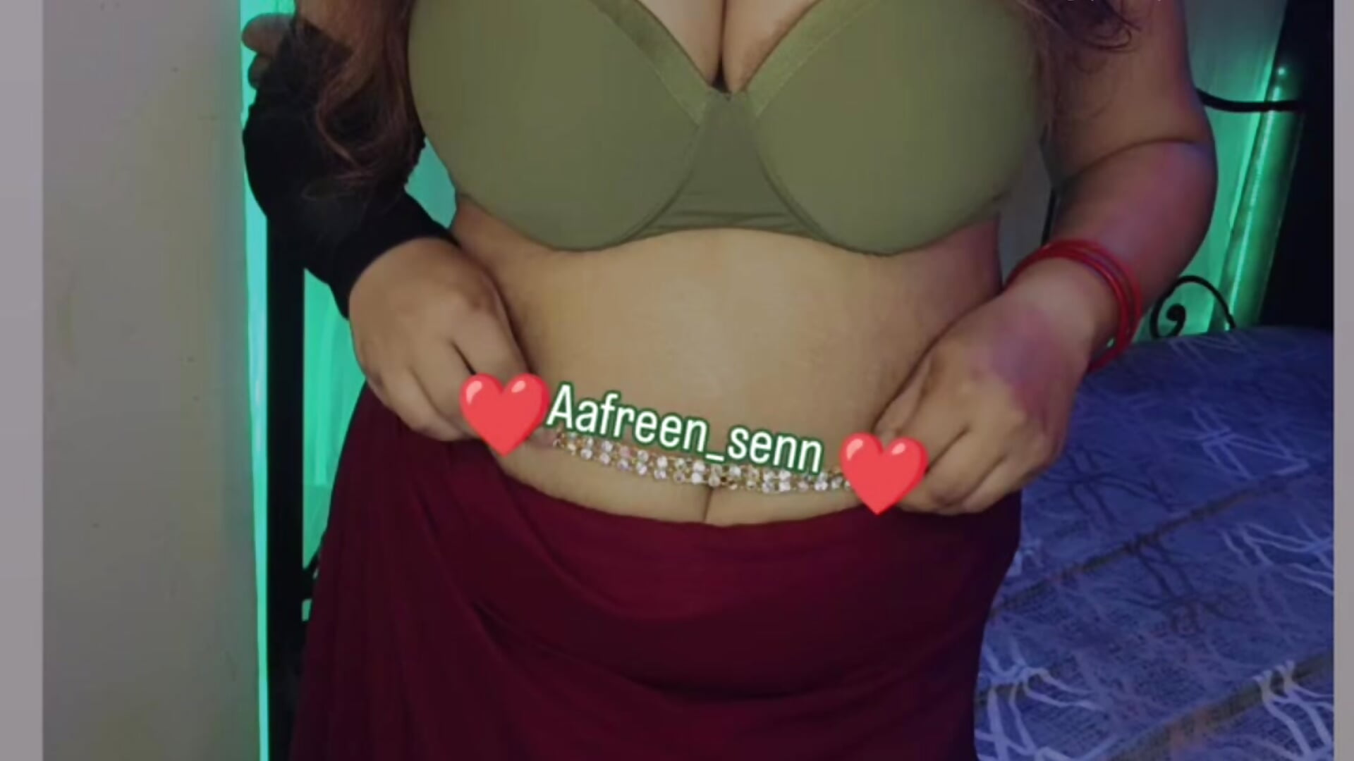 🍑 - فيديو من Aafreen_senn موديل الكام