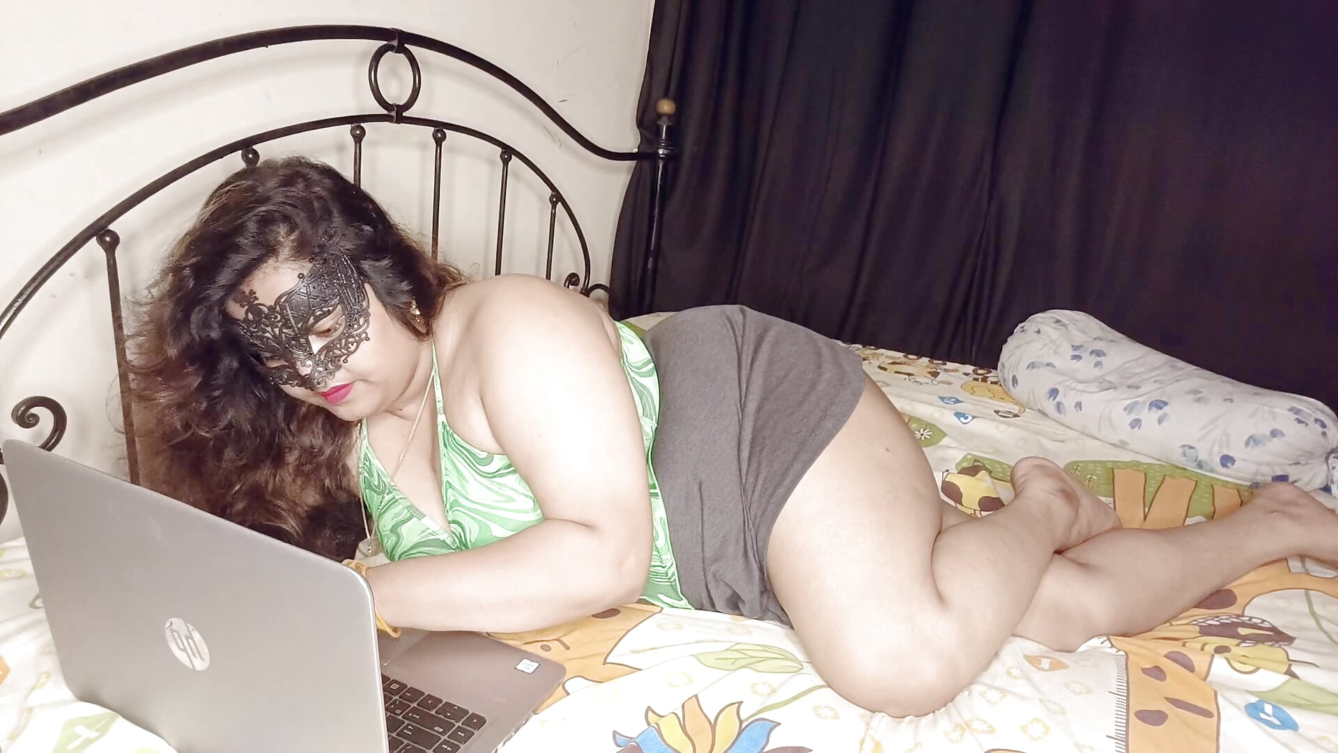 Jija sali Roleplay  🛏️ Get full video join Fan Club - فيديو من Aafreen_senn موديل الكام