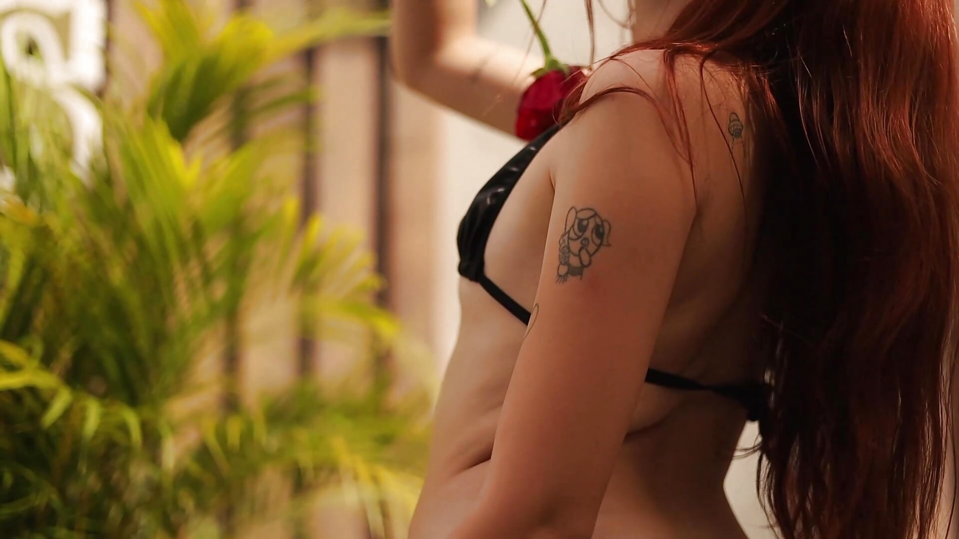 Like a rose, soft and delicate