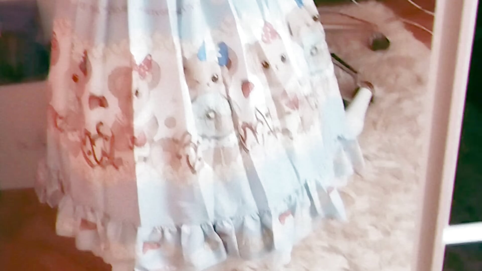 🩵 Princess showing full dress 🩵 - video by lovely_nekochan cam model