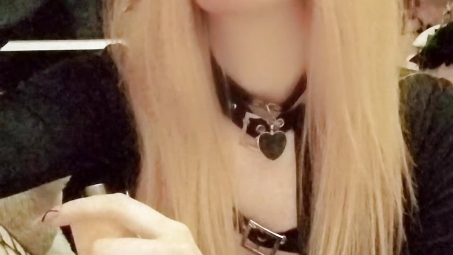 Nekochan Chiaki starring at you 🖤✨ - video by lovely_nekochan cam model
